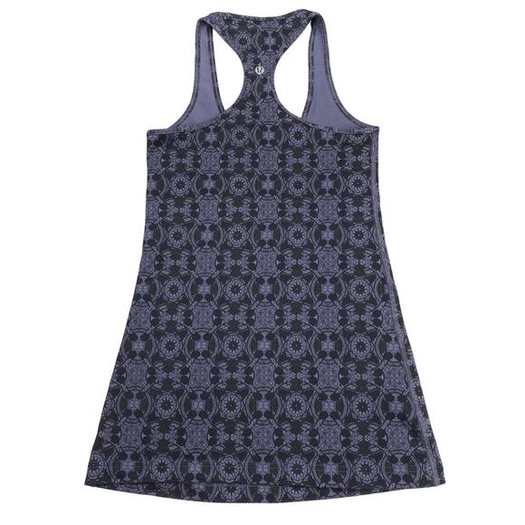 LULULEMON Cool Racerback Sz 4 Mini Prisma Nightfall Black Grape - Picture 8 of 9